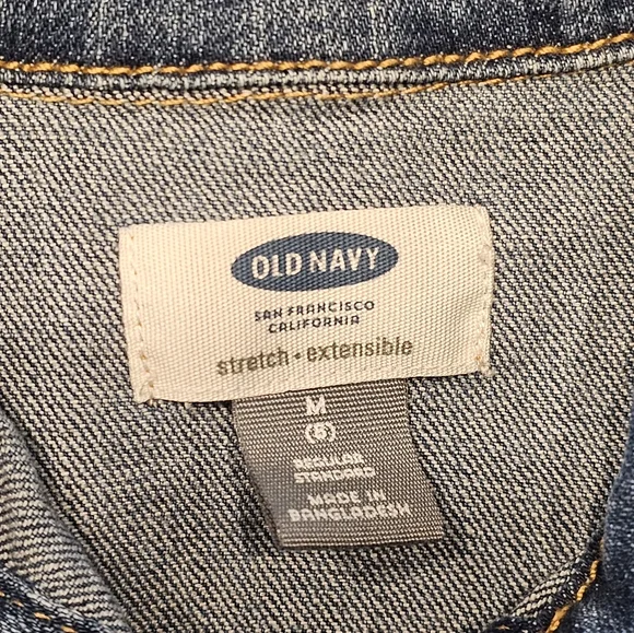 Old Navy Girls Denim Jacket Size 8 - Picture 3 of 5